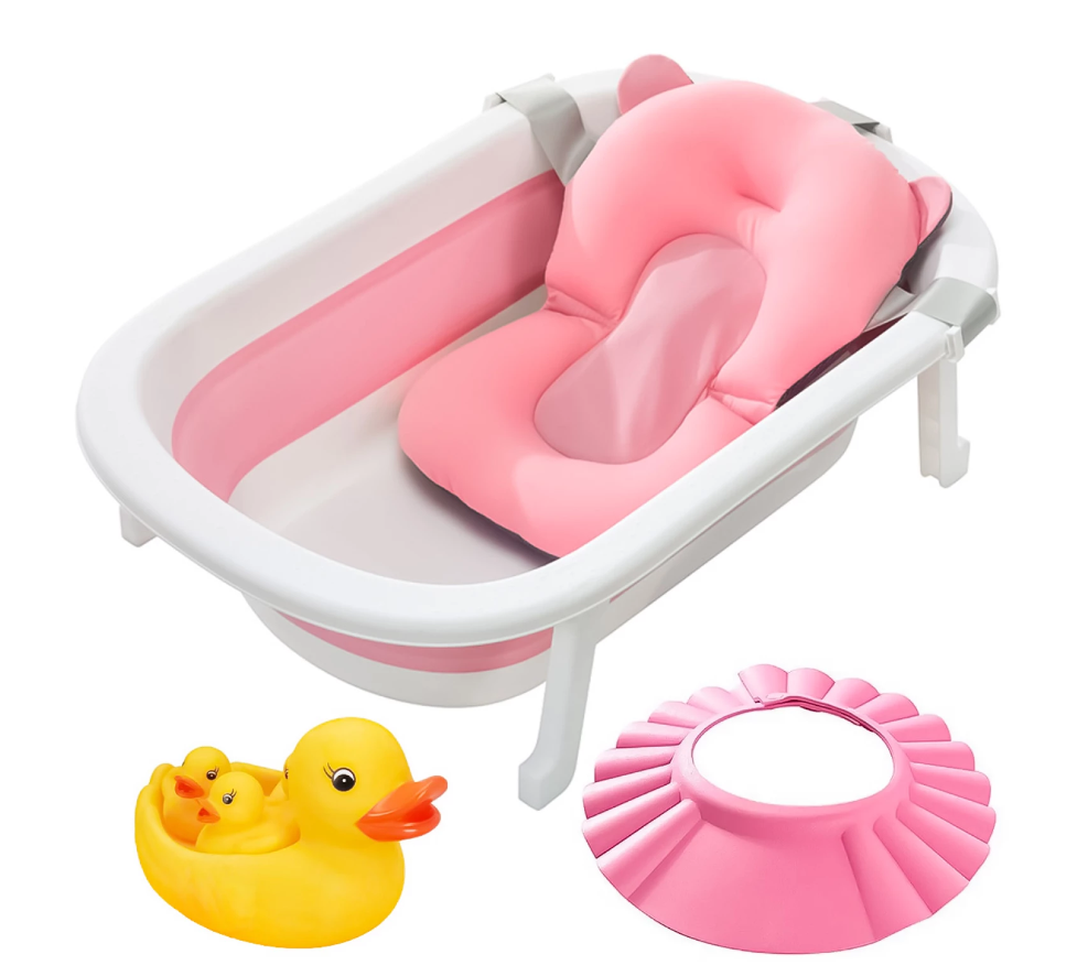 Bañito Plegable + Colchon Baby Splash