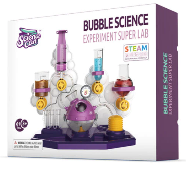 Laboratorio de ciencias y burbujero