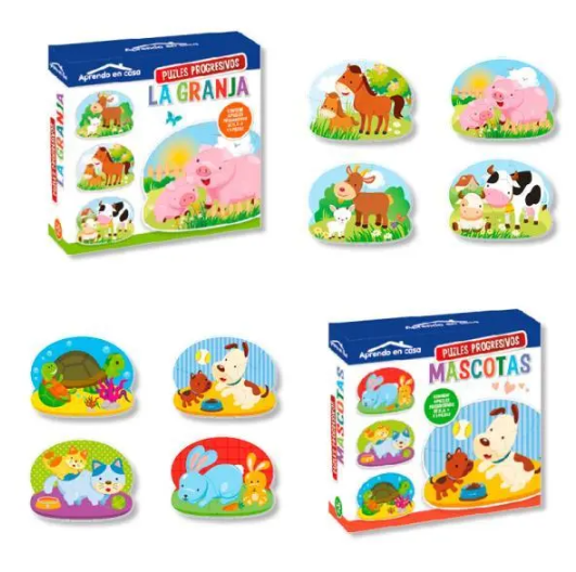 Puzzles progresivos