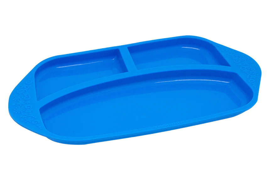 Plato de silicona con 3 divisiones MNM