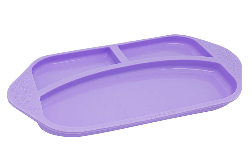 Plato de silicona con 3 divisiones MNM