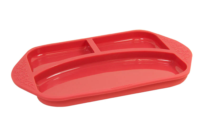 Plato de silicona con 3 divisiones MNM