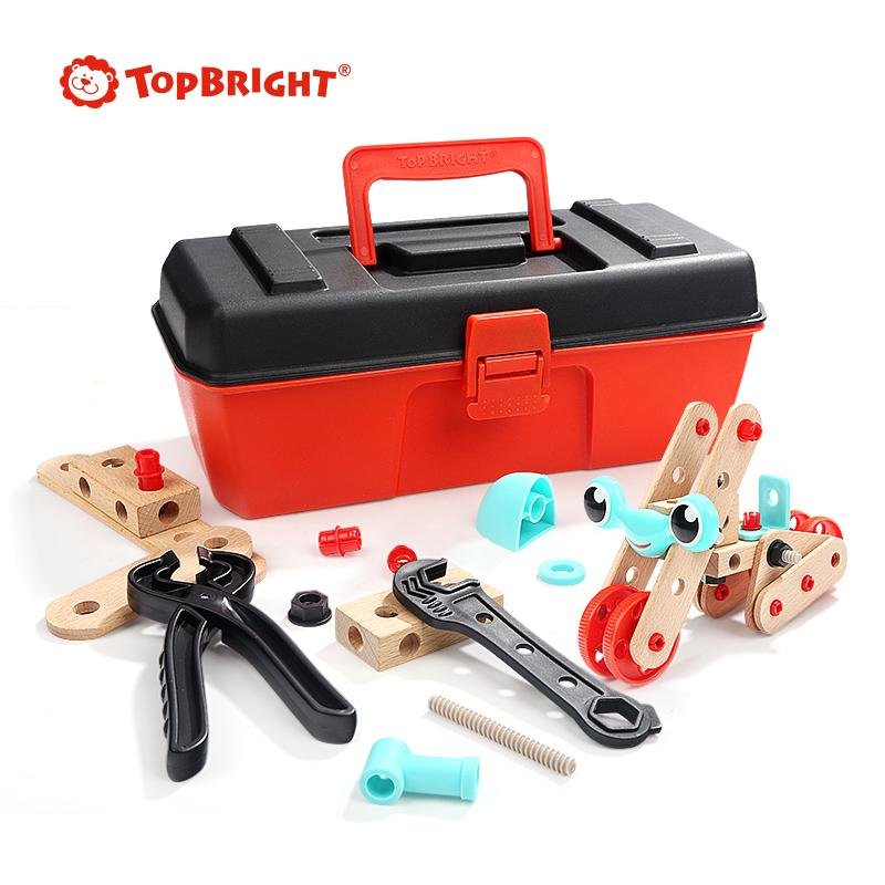 Set caja de herramientas construcción