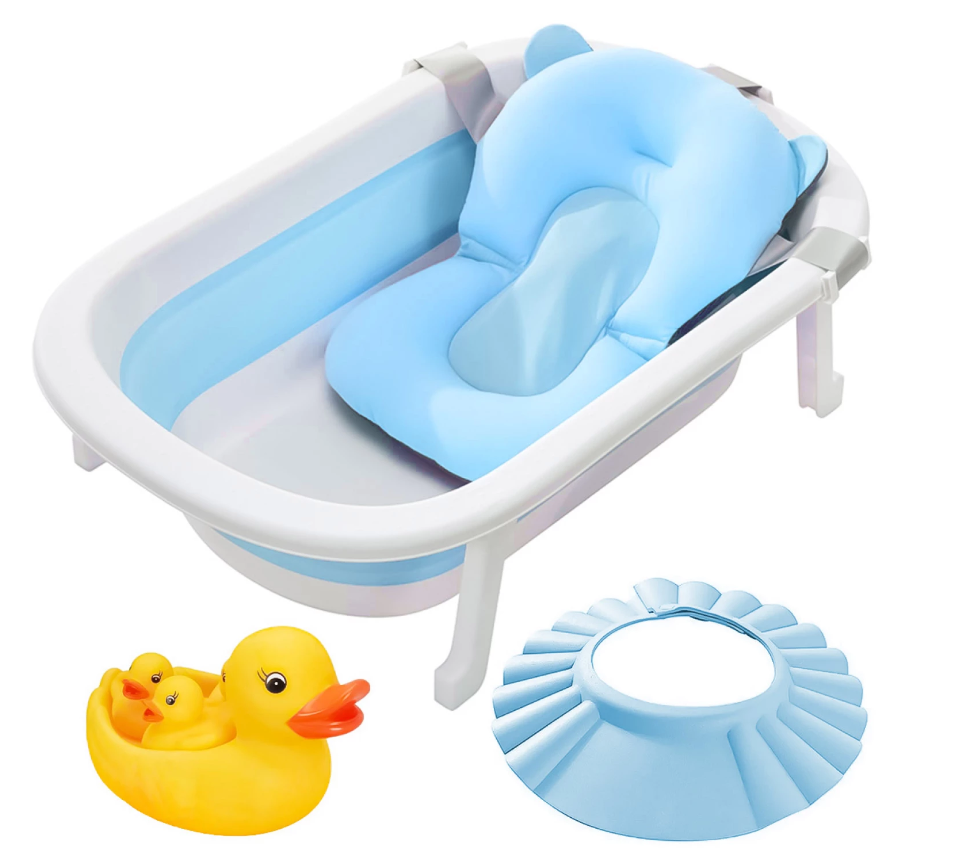 Bañito Plegable + Colchon Baby Splash
