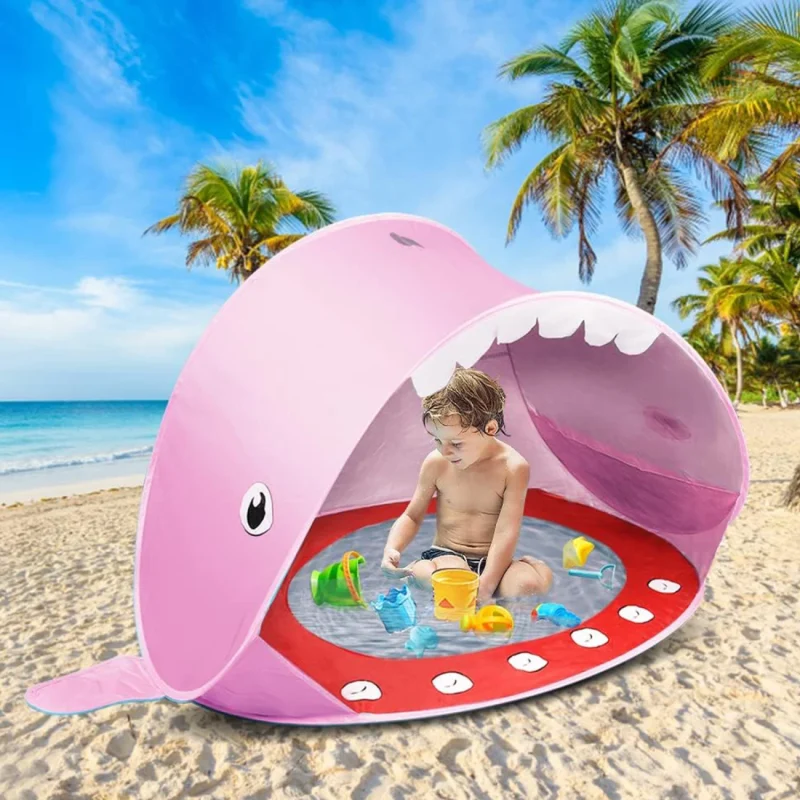Carpa de playa para bebés