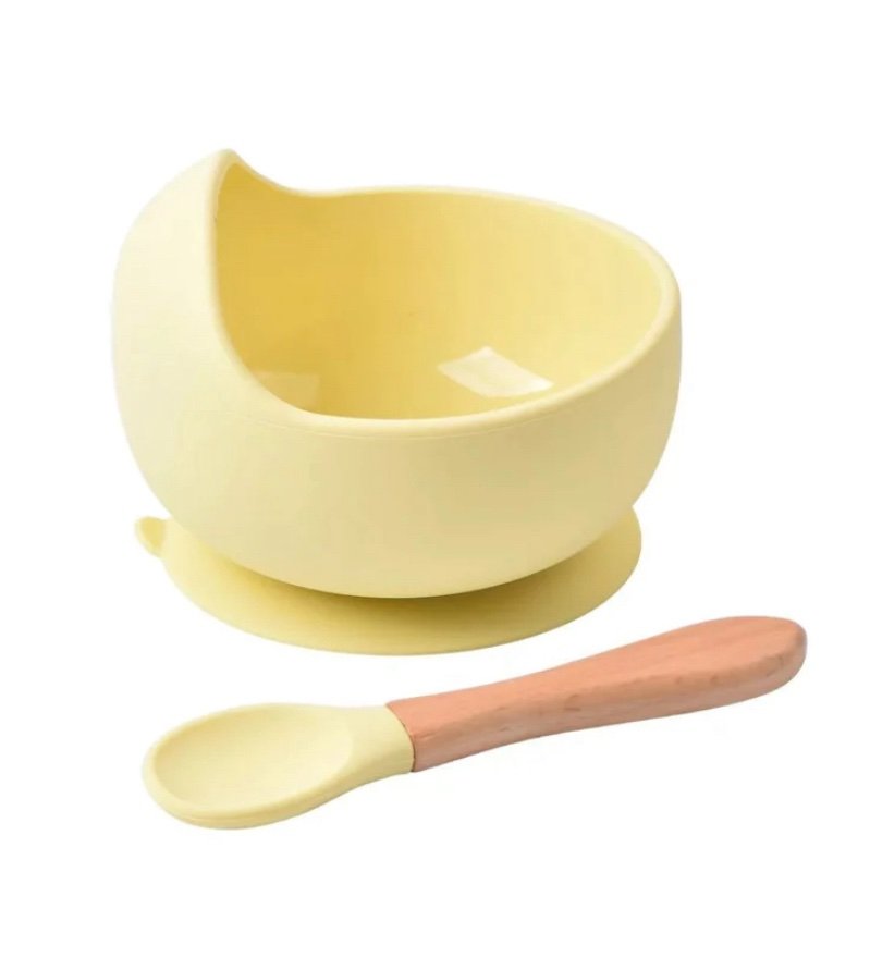 Bowl de silicona con cuchara
