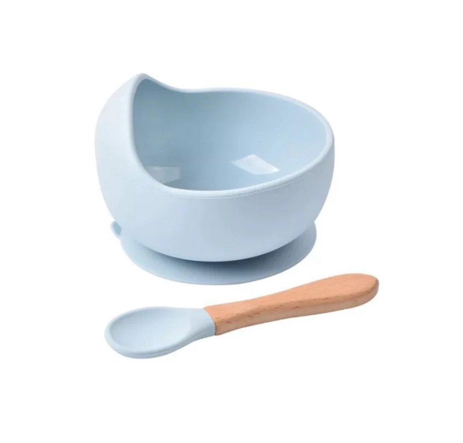 Bowl de silicona con cuchara