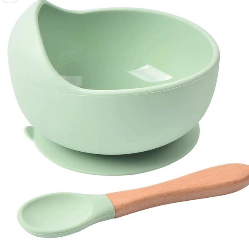 Bowl de silicona con cuchara