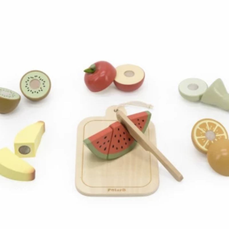 Fruta para cortar de Madera