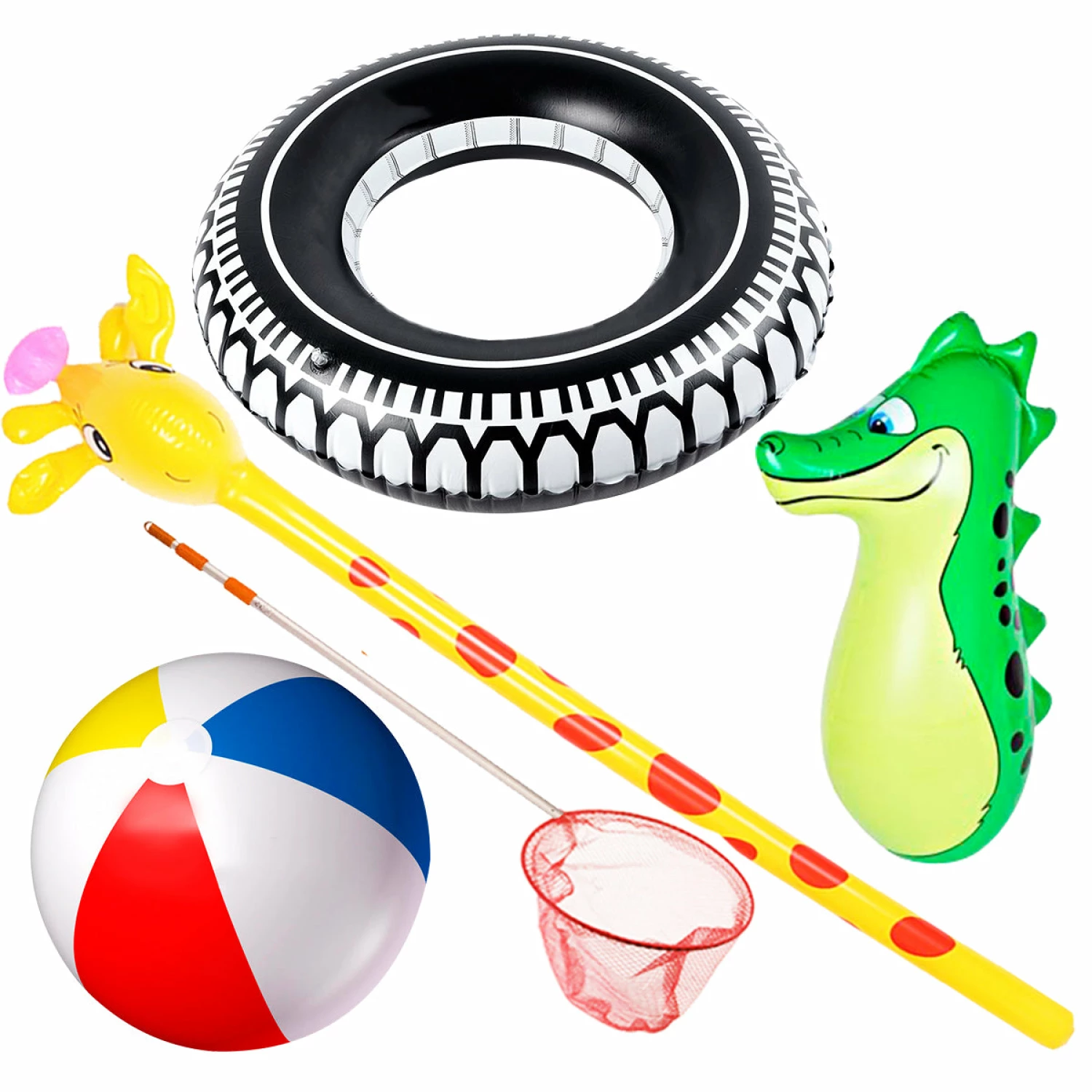 Set Inflables Piscina 5 piezas