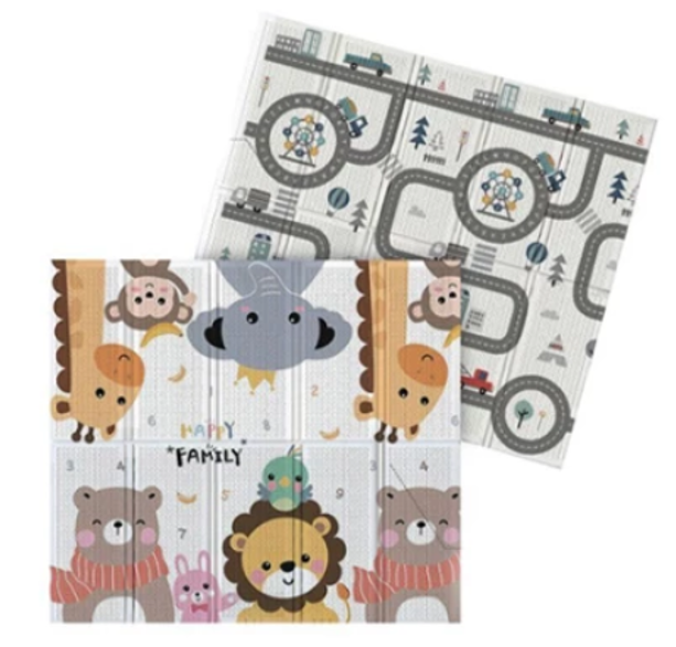Alfombra INFANTIL REVERSIBLE 1,5 x 2 mts