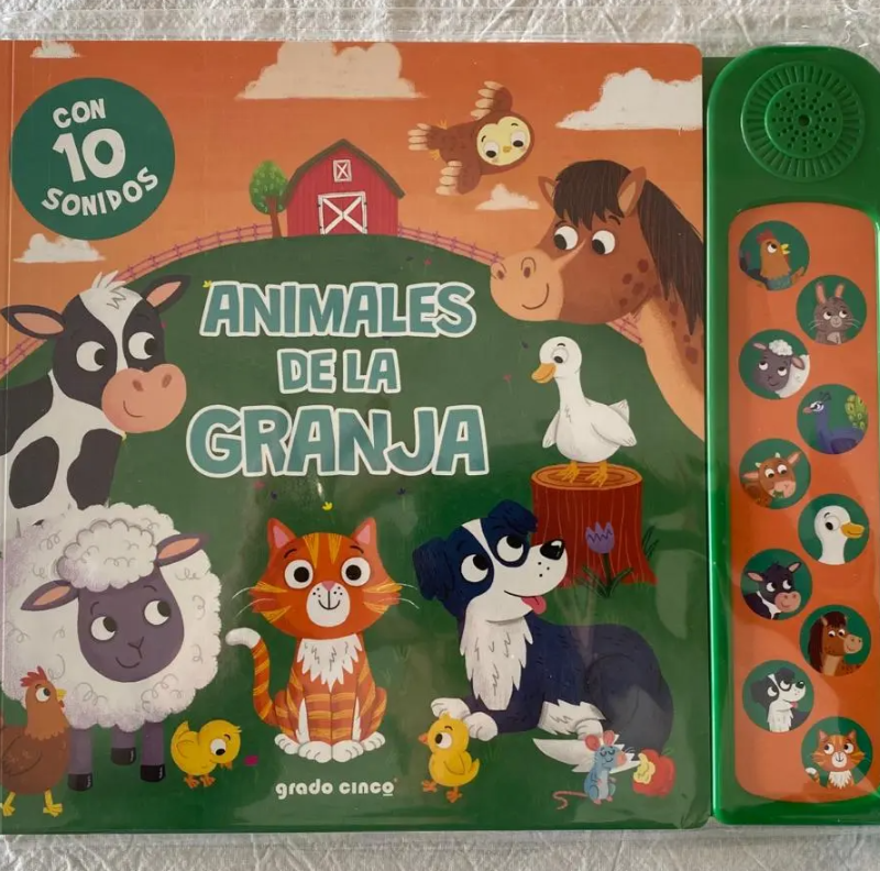 ANIMALES DE LA GRANJA - 10 sonidos