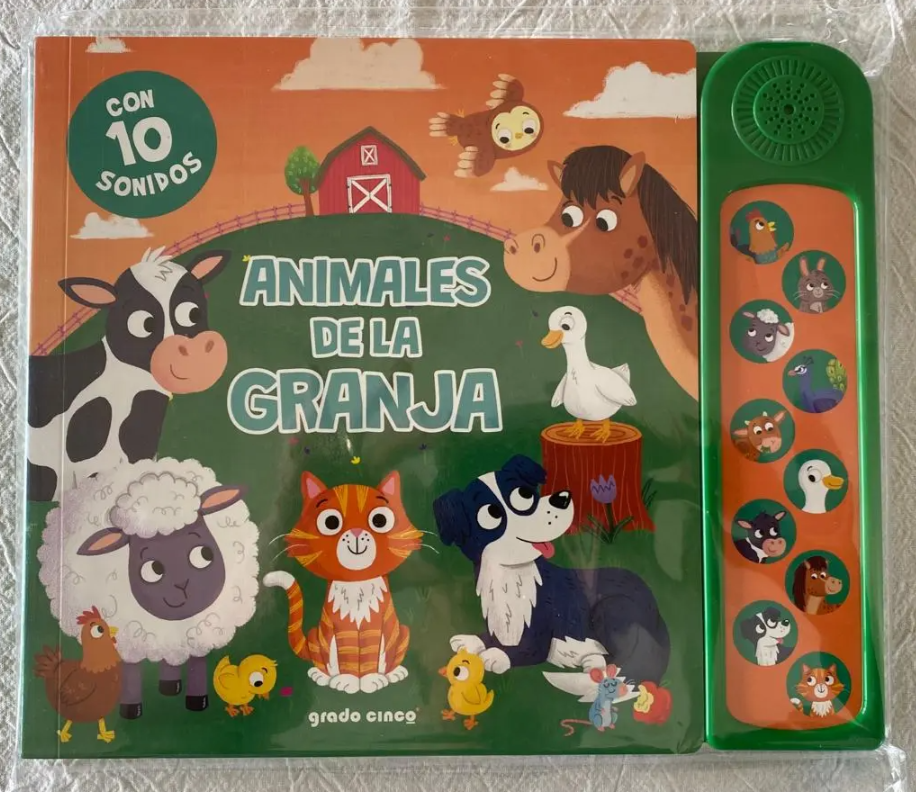 ANIMALES DE LA GRANJA - 10 sonidos